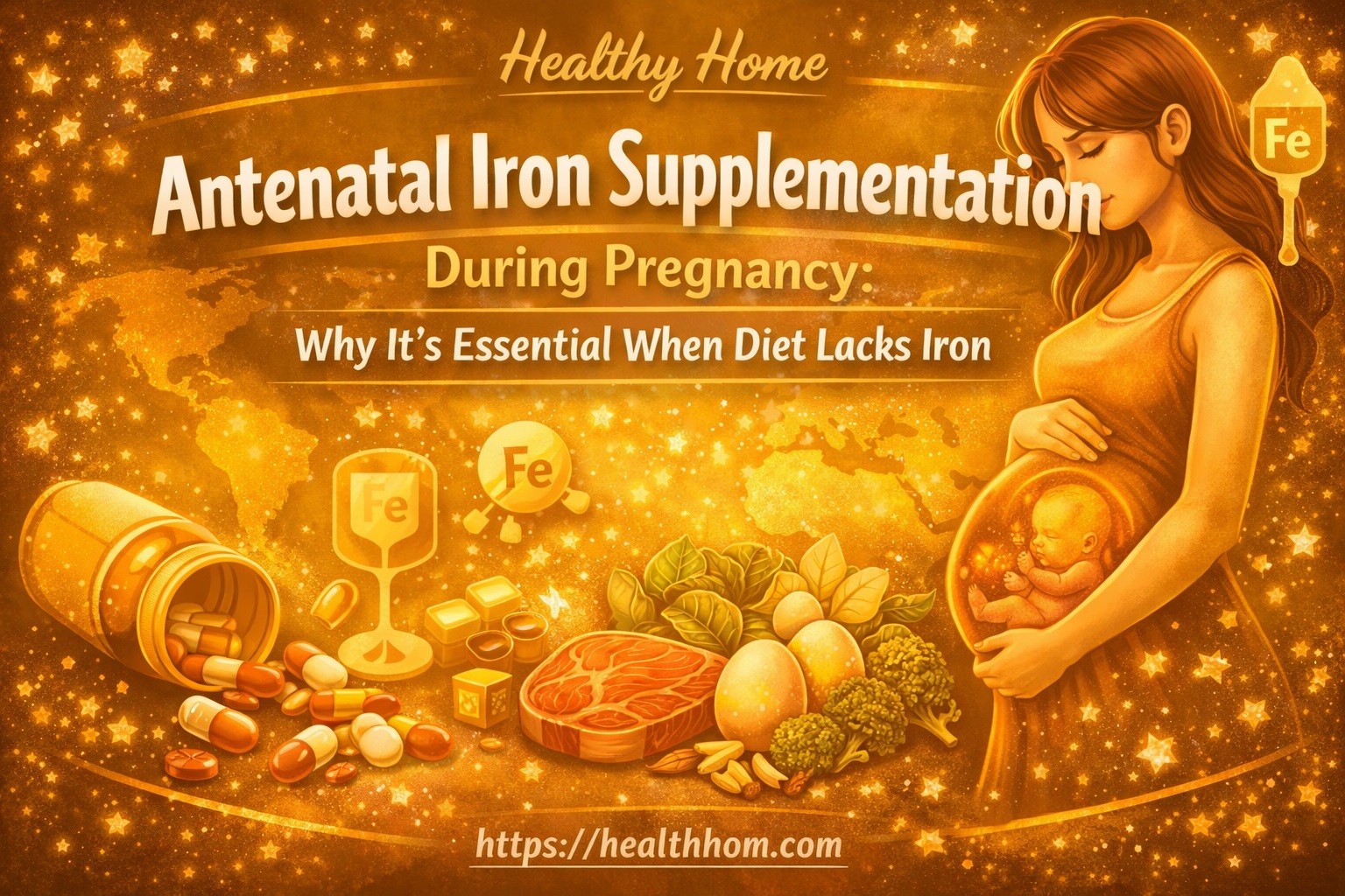 Antenatal Iron Supplementation During Pregnancy: Why It’s Essential When Diet Lacks Iron