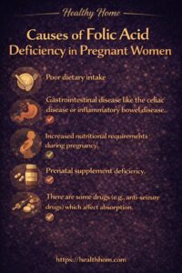 Causes of Folic Acid Deficiency in Pregnant Women