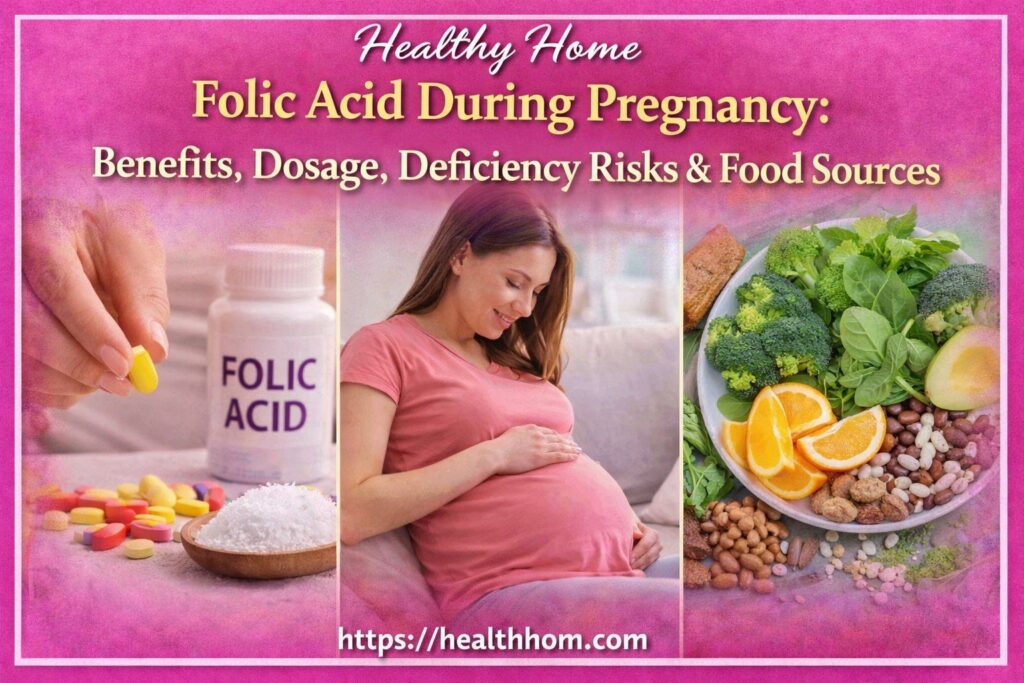 Folic Acid During Pregnancy: Benefits, Dosage, Deficiency Risks & Food Sources