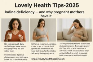 Iodine deficiency — and why pregnant mothers have it
