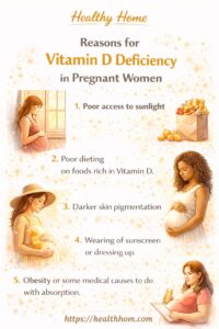 What are the Reasons for Vitamin- D deficiency 