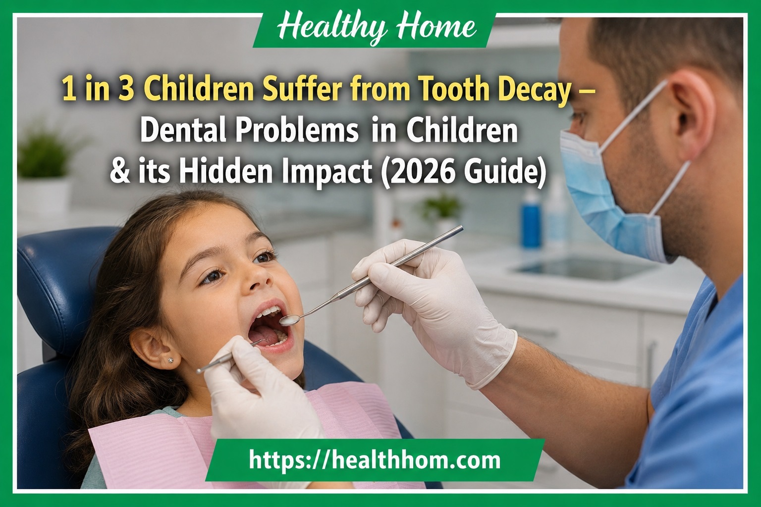 1 in 3 Children Suffer from Tooth Decay – Dental Problems in Children & its Hidden Impact