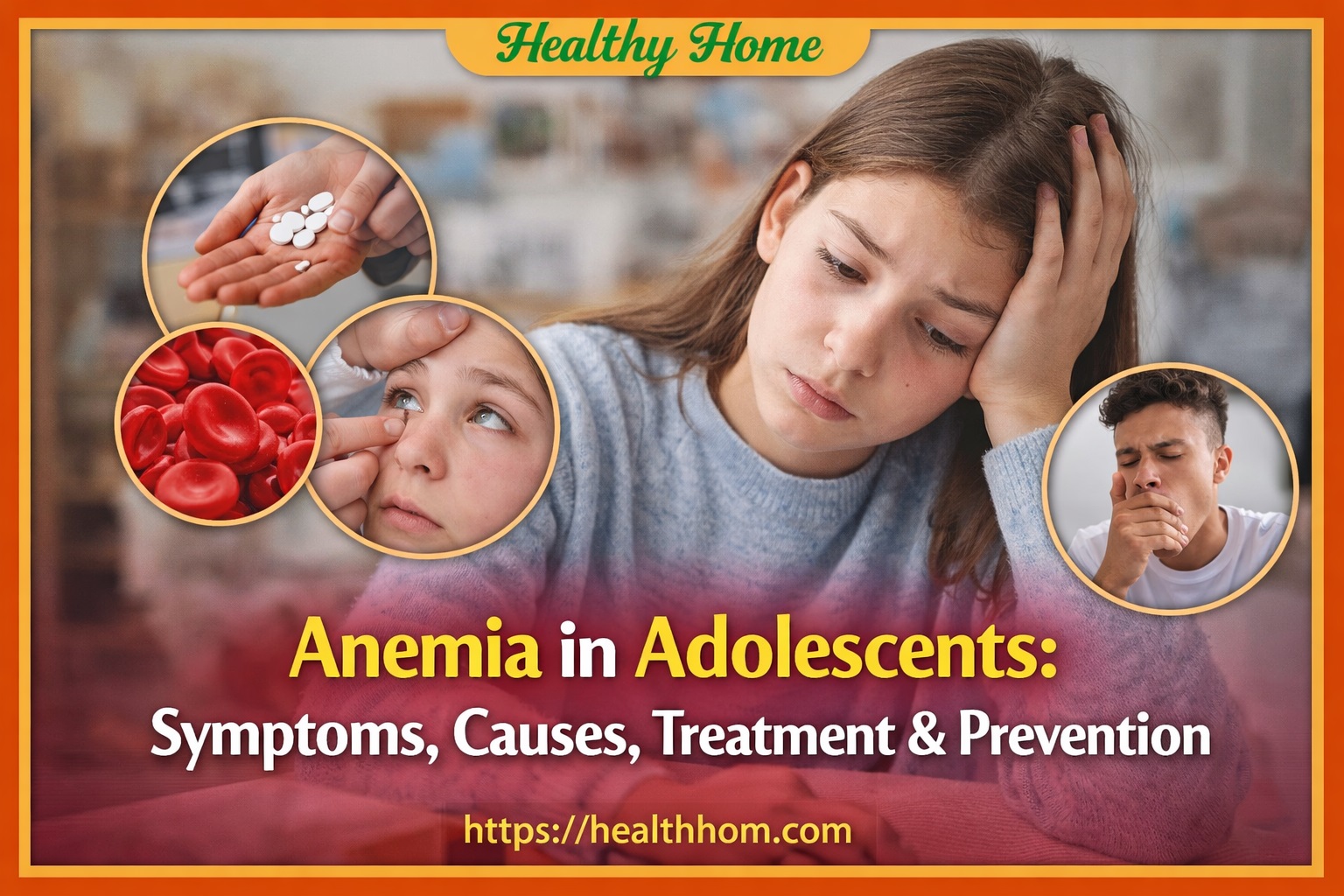 Anemia in Adolescents: Symptoms, Causes, Treatment & Prevention