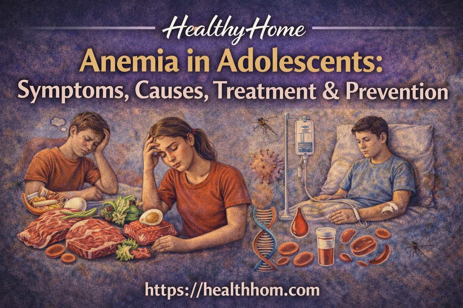 Anemia in Adolescents: Symptoms, Causes, Treatment & Prevention