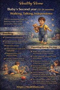 Babty's 2nd year, walking, talking