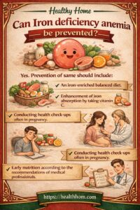 Be iron deficiency prevented