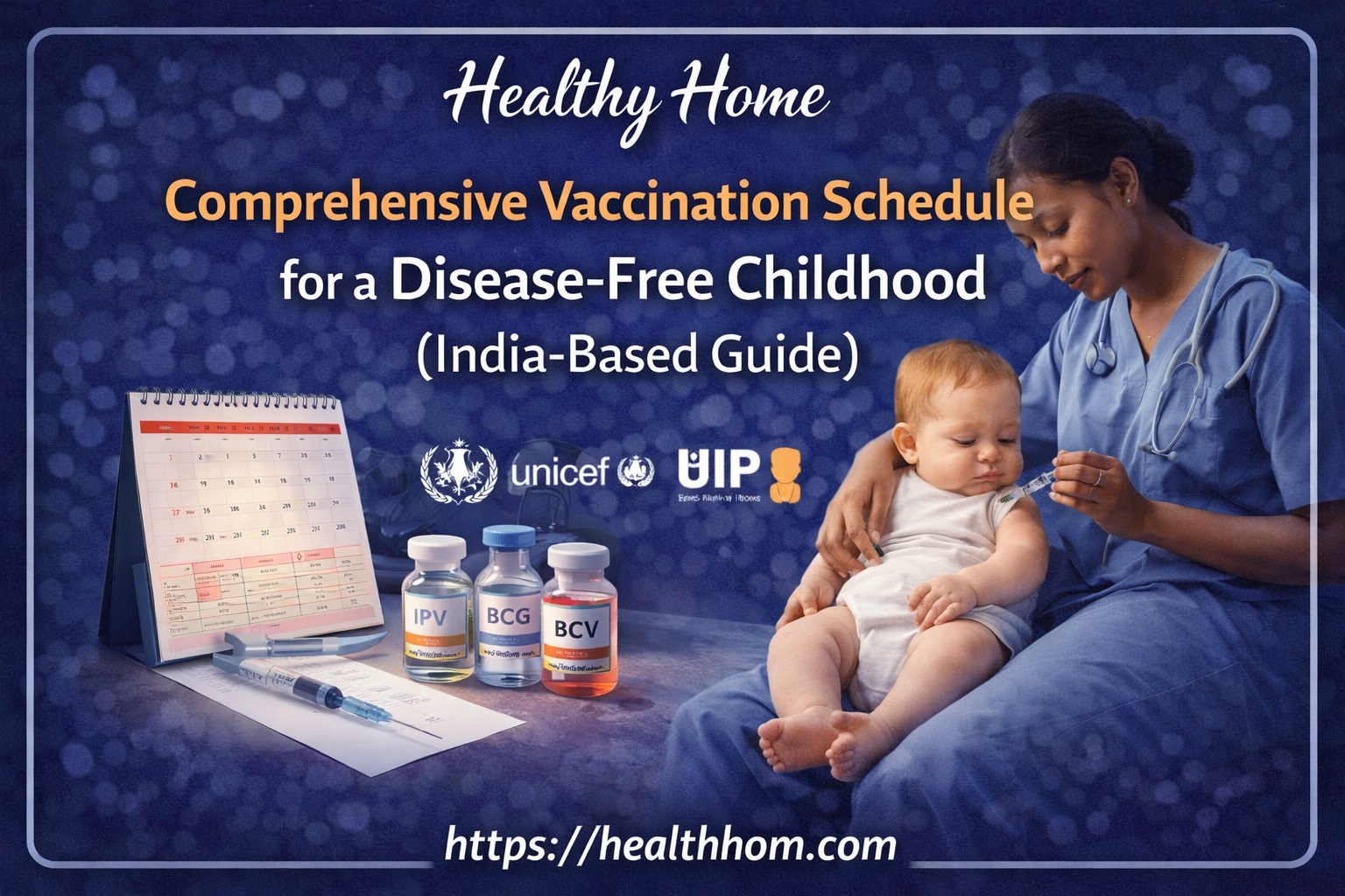 Comprehensive Vaccination Schedule for a Disease-Free Childhood (India-Based Guide)