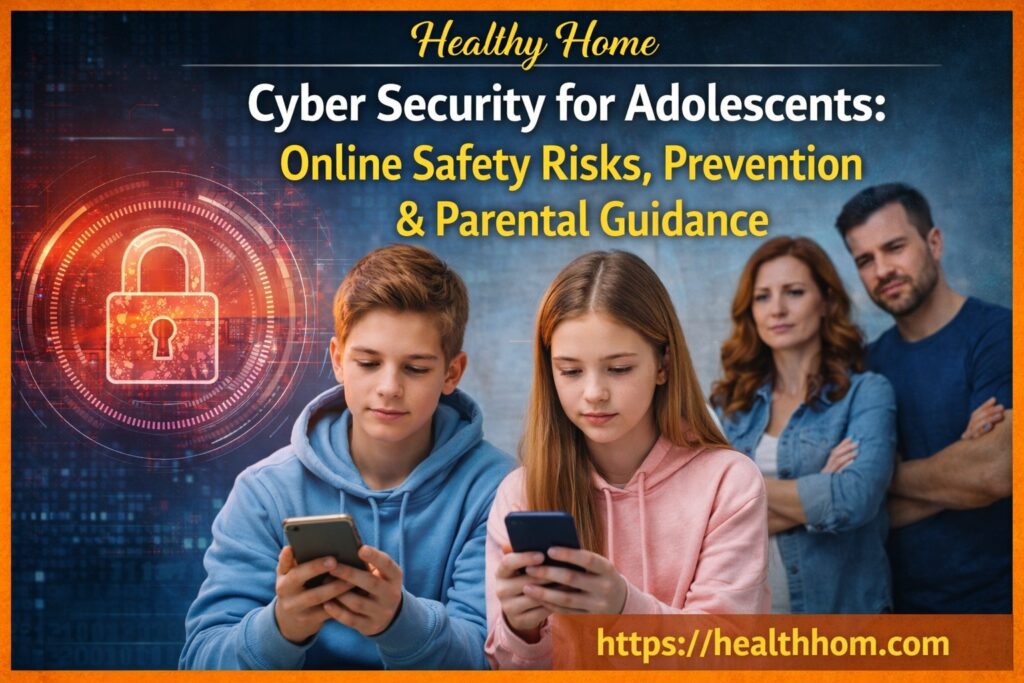 Cyber Security for Adolescents: Online Safety Risks, Prevention & Parental Guidance
