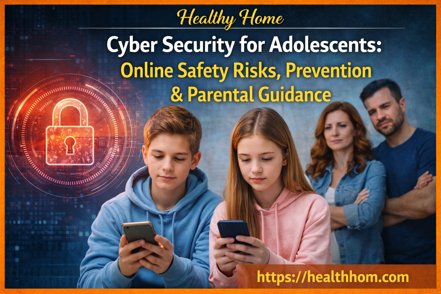 Cyber Security for Adolescents: Online Safety Risks, Prevention & Parental Guidance