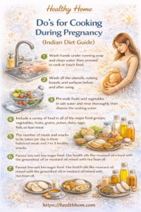 What are the do's for the cooking during pregnancy period