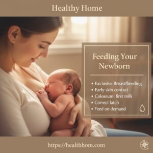 Feeding practice for your newborn