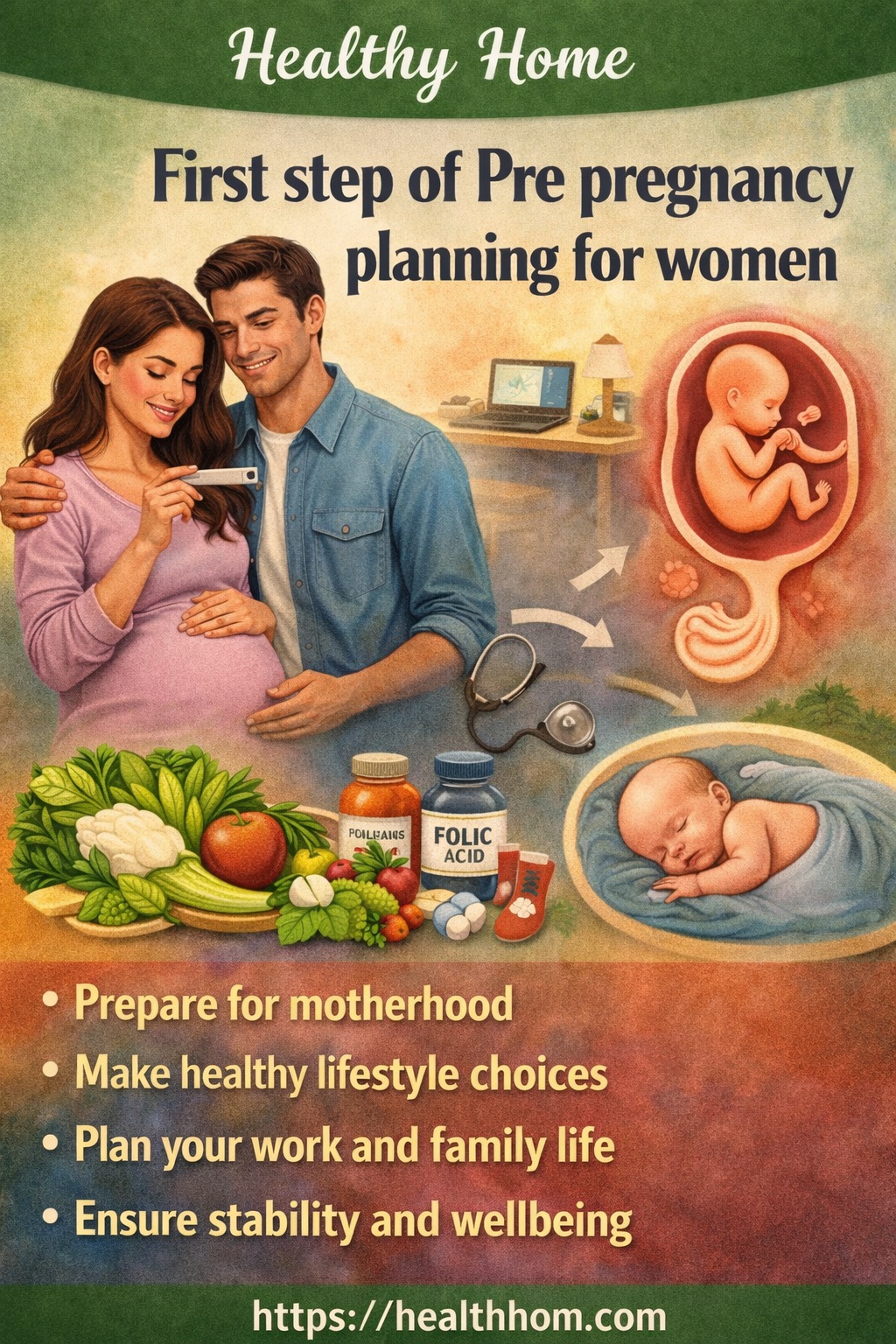 Pre Pregnancy Planning for Women : Complete Guide to Healthy Motherhood ...