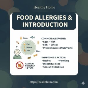 Food allergies in baby