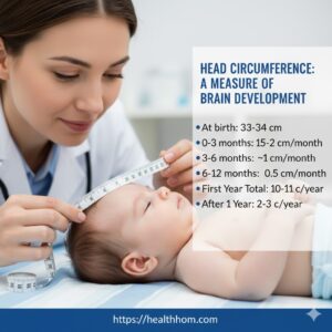 Measure of brain development & Head circumstances