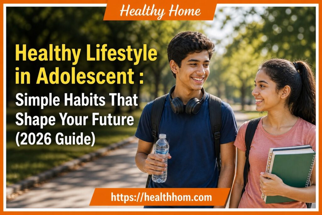 Healthy Lifestyle in Adolescent : Simple Habits That Shape Your Future