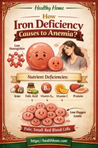 Causes of Iron deficiency anemia