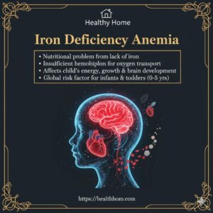 Iron deficiency anemia in children its causes