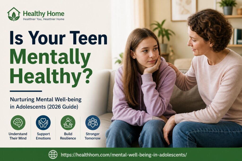 Is Your Teen Mentally Healthy? Nurturing Mental Well-being in Adolescents