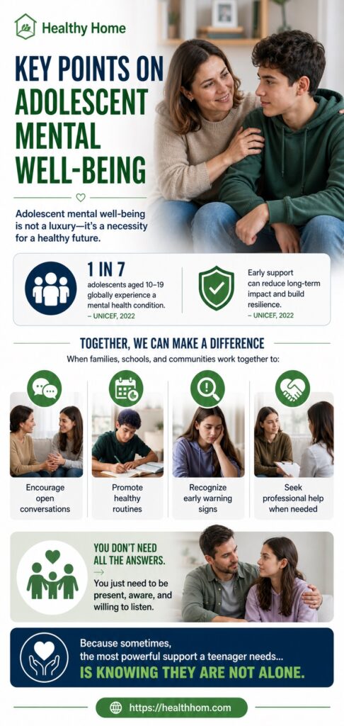 key takeaways on adolescent mental well-being issues