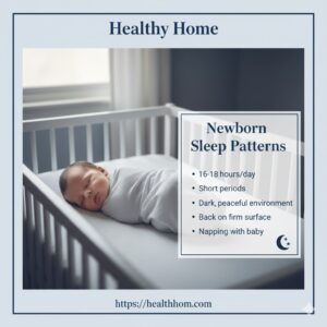 Sleep patterns of newborns