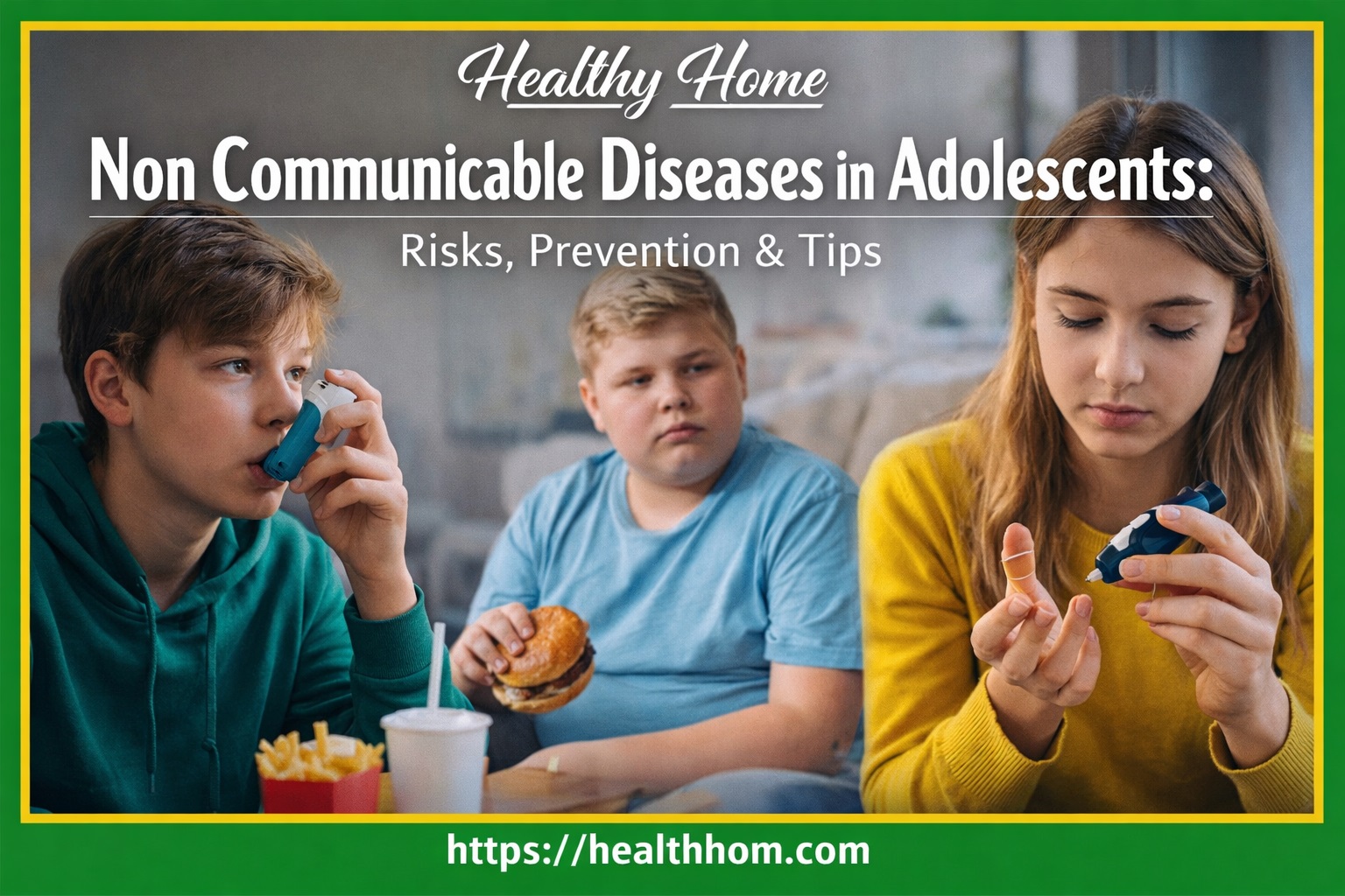 Non Communicable Diseases in Adolescents: Risks, Prevention & Tips