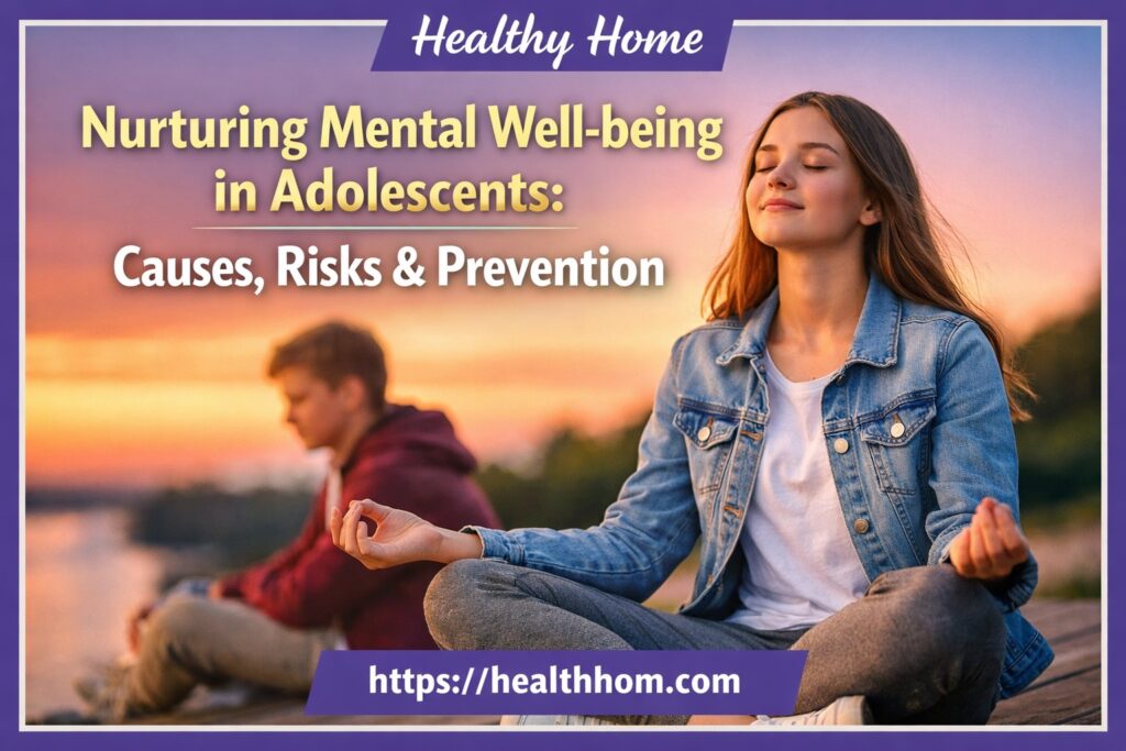 Nurturing Mental Well-being in Adolescents: Causes, Risks & Prevention