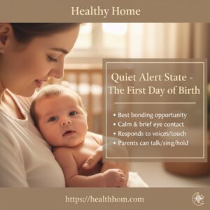 The first day having actively alert