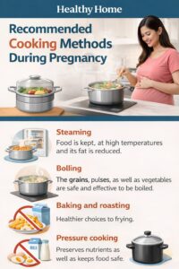 Cooking methods during the period of pregnancyff