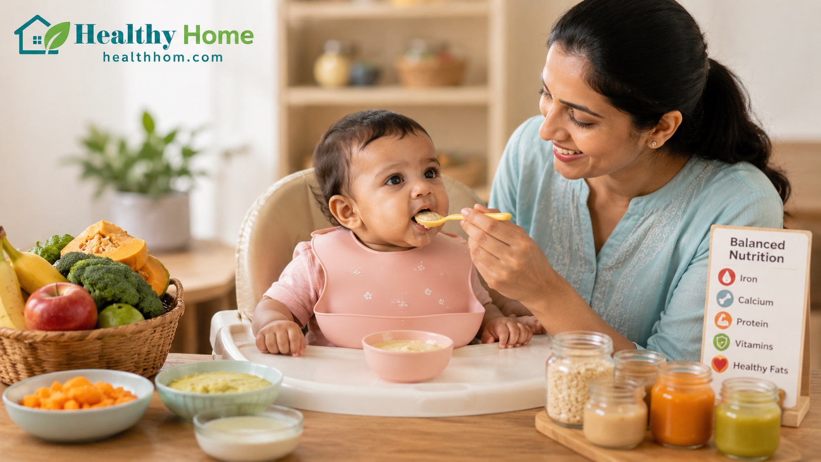 Right Food Supplementation for Babies After 6 Months: Complete Feeding Guide