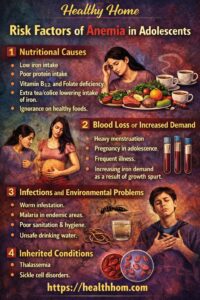 Risk factors of anemia