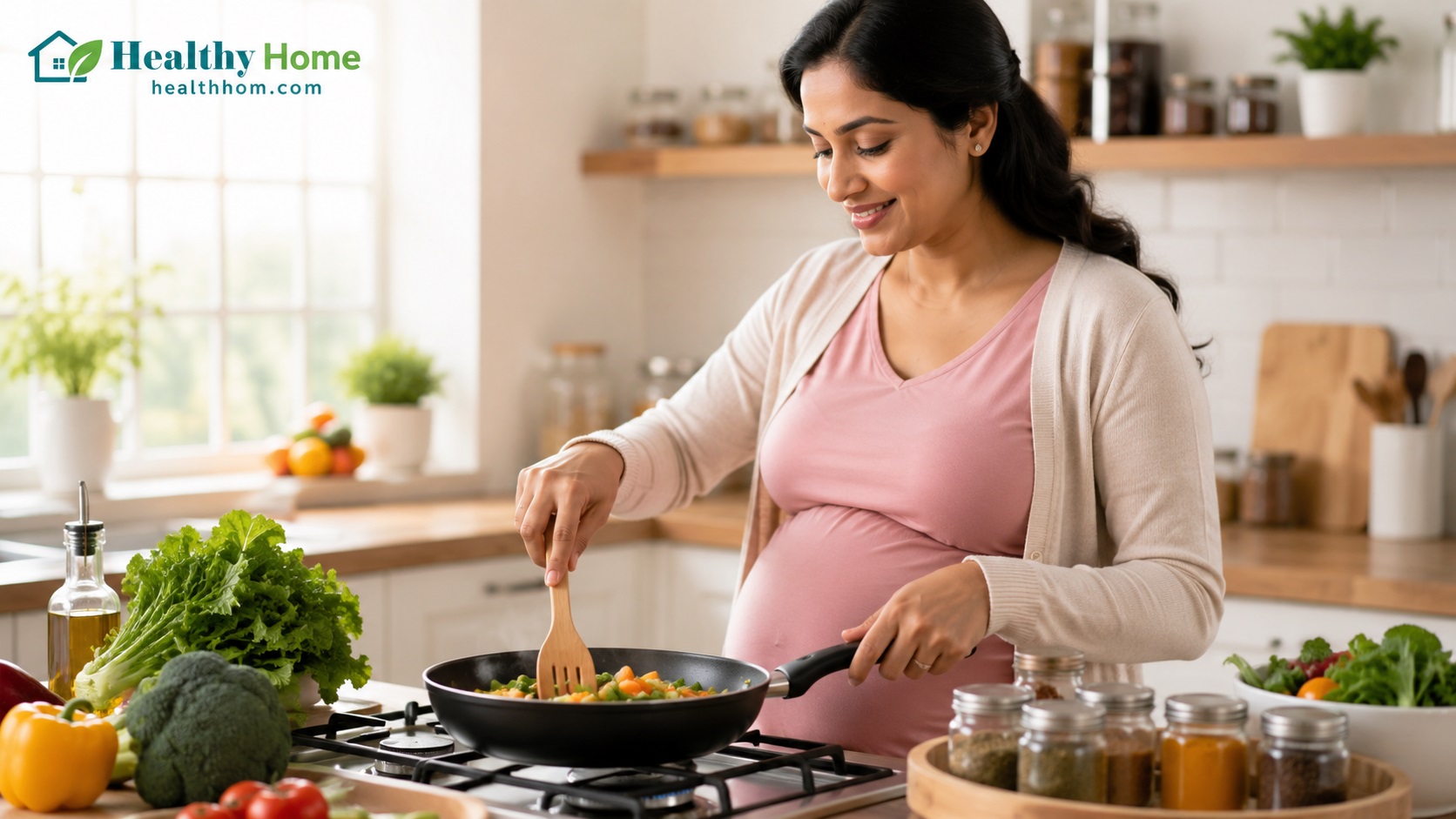 Safe Cooking Tips for Pregnant Women : Healthy Indian Meal Plan