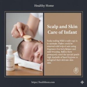 Skin care of infant