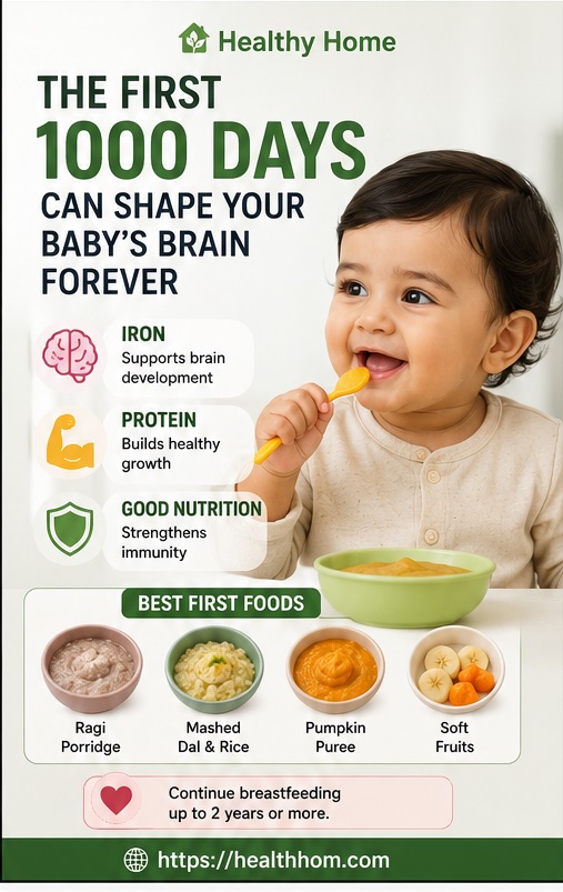 first 1000 days that can shape your baby's brain forever