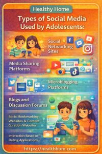 Types of Social Media Used by Adolescents