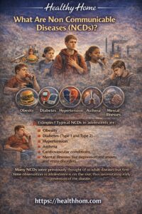 What are the different NCDs which are to be focused