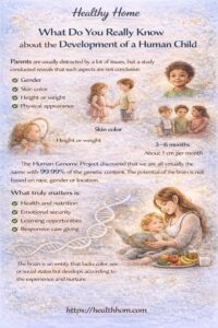 About the Development of a human child - do you know?