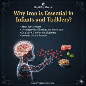 Essential iron for infants and toddlers