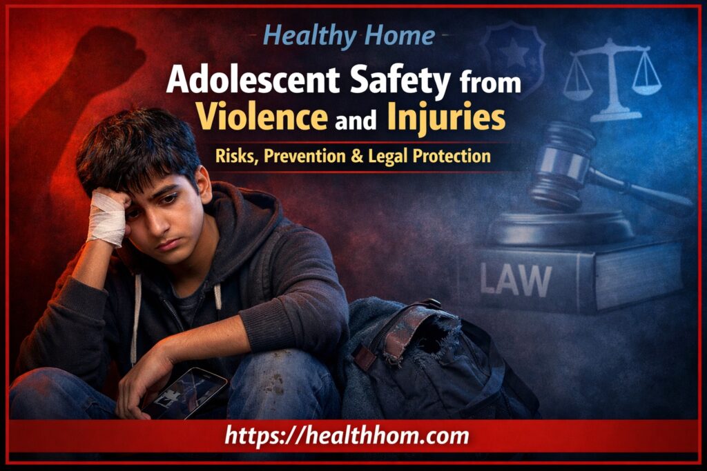 Adolescent Safety from Violence and Injuries: Risks, Prevention & Legal Protection