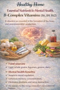 B-Complex Vitamins (B6, B9, B12)
