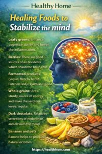 Healing Foods to Stabilize the mind.