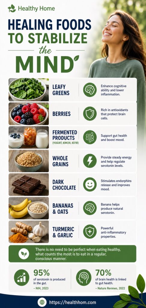 healing foods to stabilize the mental ability