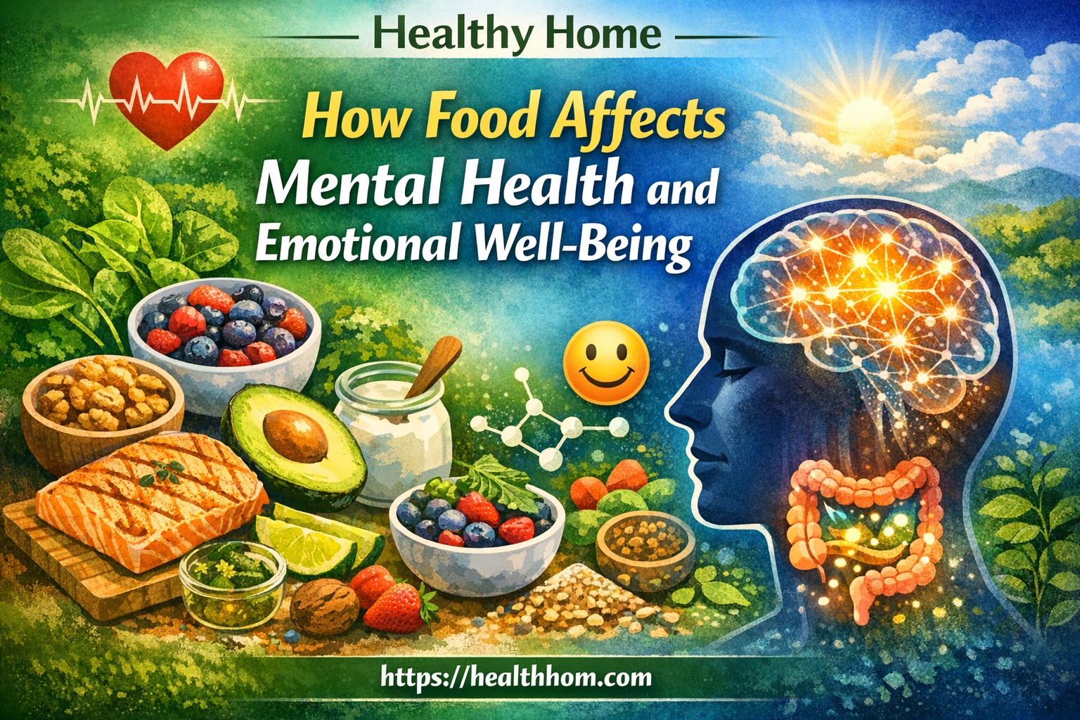 How food affects mental health and Emotional Well-Being