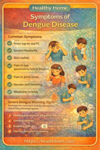 Symptoms of Dengue Disease