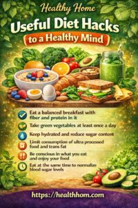 Useful Diet Hacks to a Healthy Mind