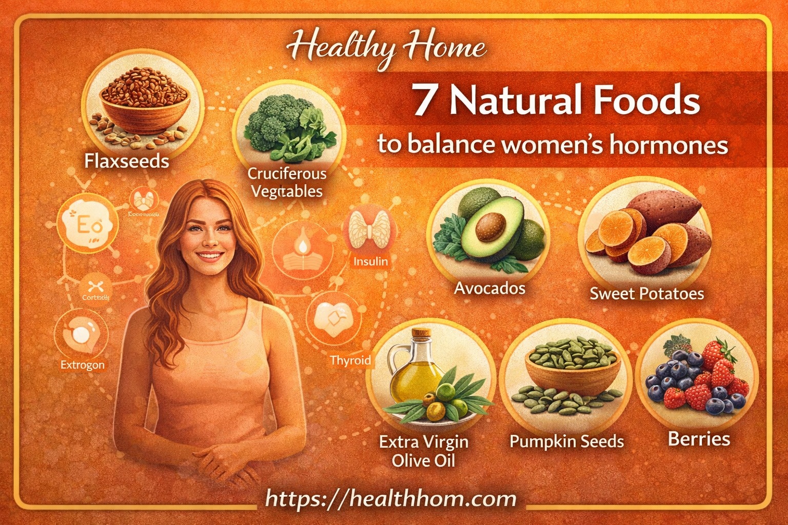 7 Natural Foods to balance women’s hormones