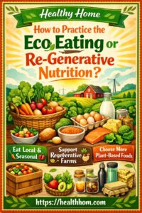 How to practice the eco eating or re-generative Nutrition ?