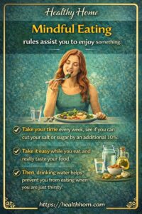 Mindful Eating rules assist you to find out what it means to enjoy something.
