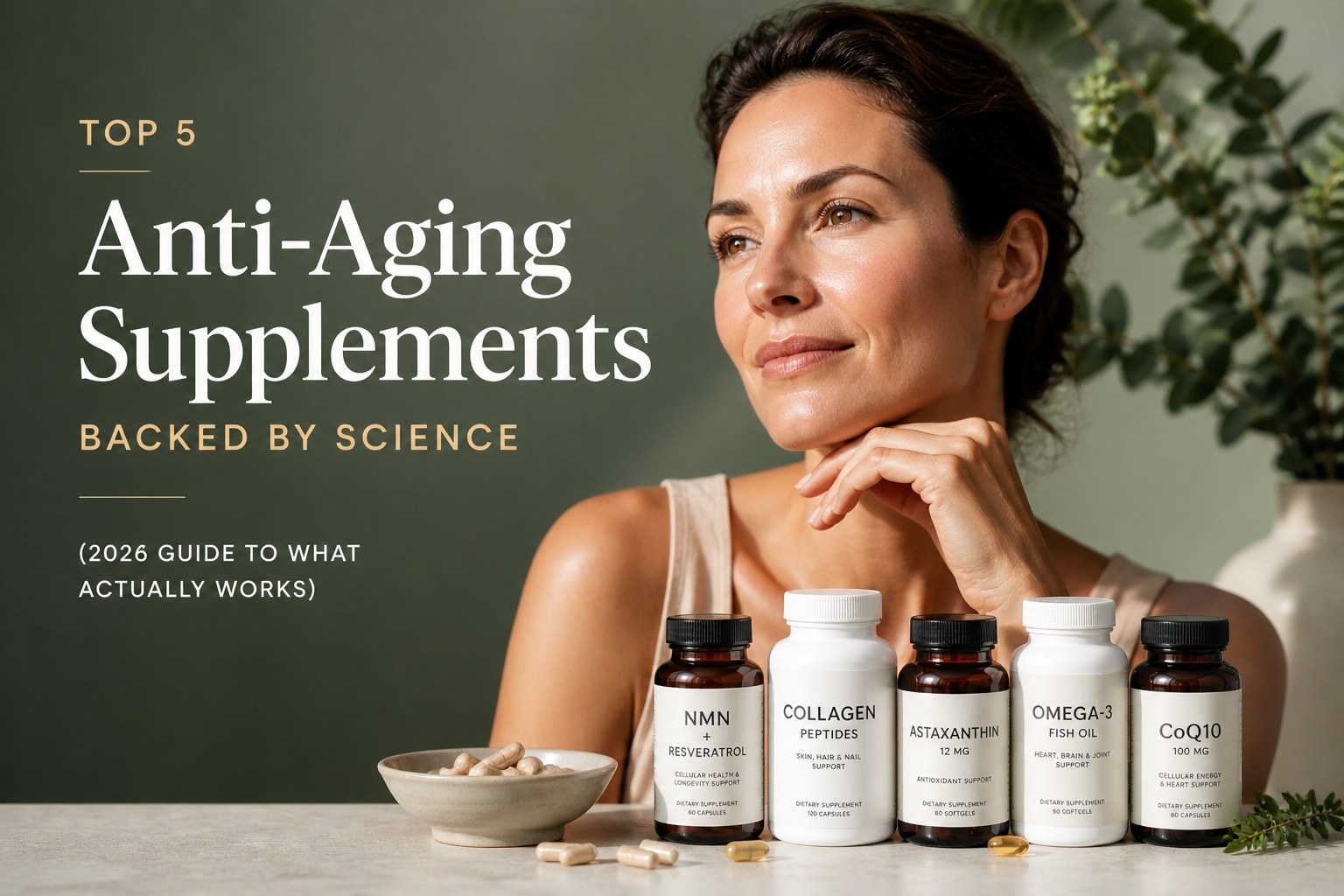 Top 5 Anti-Aging Supplements Backed by Science