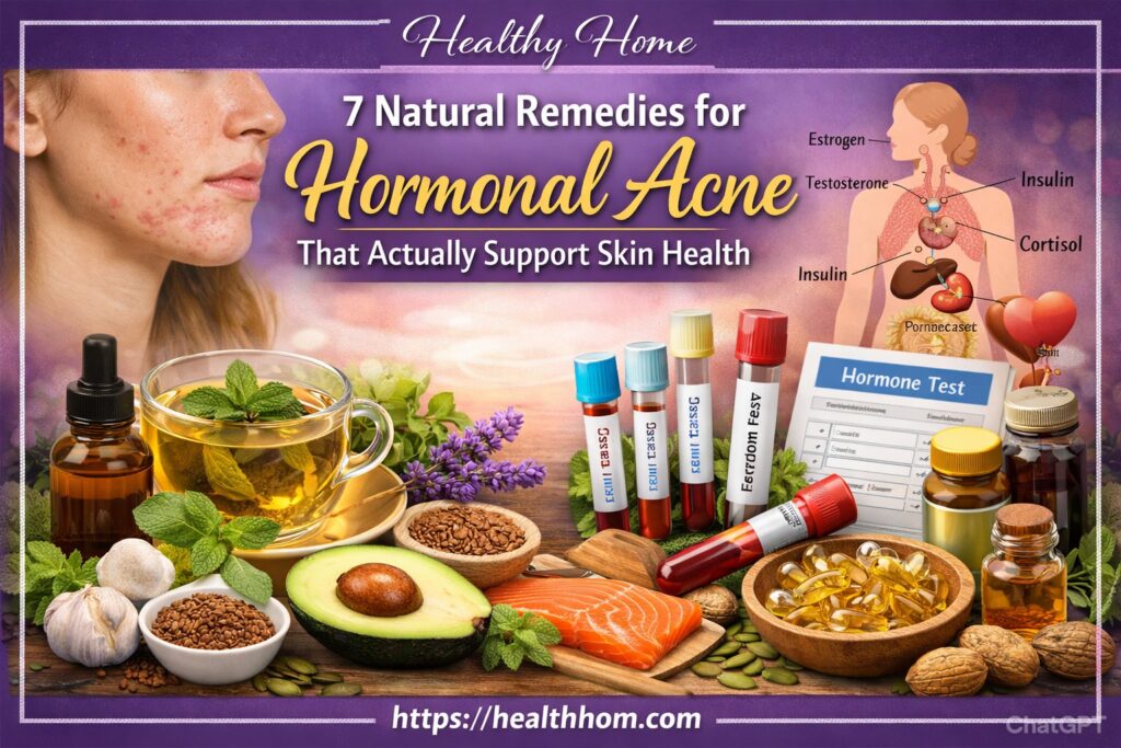 7 Natural Remedies for Hormonal Acne That Actually Support Skin Health