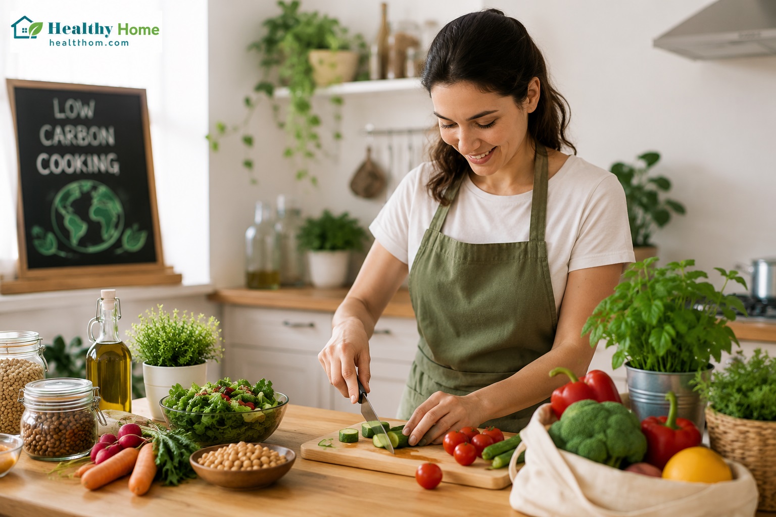 Eat Healthy & Save the Planet: 7-Day Low Carbon Cooking Plan